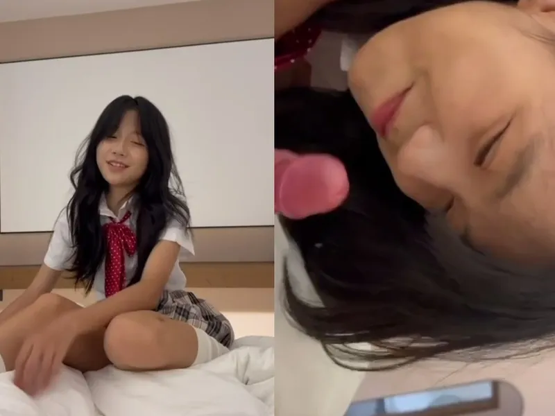 Em loli dễ thương liếm cặc biến em thành con em đào dâm dục p1